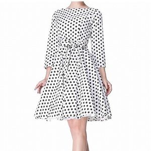 Heroecol 40’s Retro Fit Flare Style Polka Dot